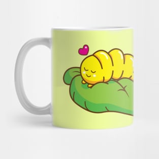 sleepy wormy Mug